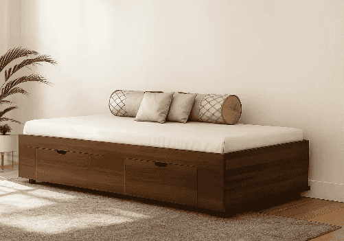 Helix Single Bed and Mattress 6" Combo